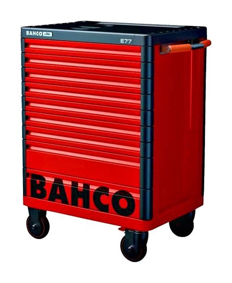 bahco metal tool box|Bahco tool trolley with tools.